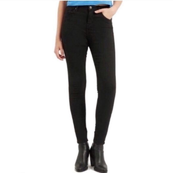 TOPSHOP Jamie Ankle Grazer High Waist Skinny Jeans - Picture 7 of 7